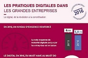 infographie pratiques digitales des entreprises.