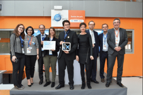 Equipe du prix du transfert technologique® system X