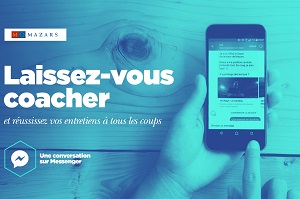 Le chatbot SAM aura une nouvelle fonctionnalité de suivi des candidatures en septembre prochain. ©Mazars