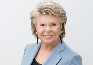 Viviane Reding va s’attaquer aux appels du pays de résidence vers un autre Etat de l'UE. ©Raoul Somers