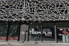 Ici, le Tremplin, l’un des incubateurs de la Ville de Paris, dédié au sport © Le Tremplin