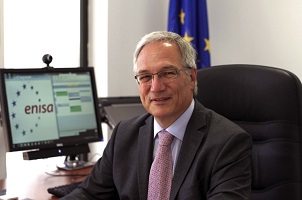 Udo Helmbrecht, directeur exécutif de l’Enisa, milite depuis des années pour que le budget de l'agence soit augmenté. ©Enisa