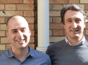 Yan Georget (polytechnicien, docteur en IA) et Javier Gonzalez (HEC), les cofondateurs de Botfuel. Auparavant, tous deux ont œuvré dans d’autres entreprises de la fintech, de la logistique urbaine, du marketing digital et des grands groupes.