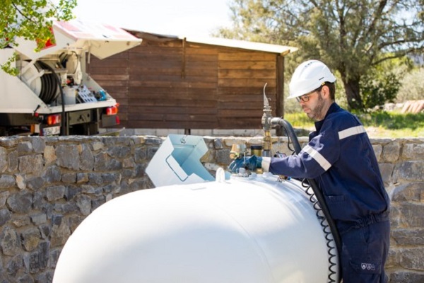 Antargaz Finagaz Leader des Gpl en France avec 800 000 tonnes distribuées en 2017, Antargaz Finagaz commercialise depuis plus de 80 ans du gaz en citernes et en bouteilles (butane ou propane) auprès de clients particuliers et professionnels. ©Antargaz Finagaz