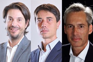 Frédéric Sandei et Antoine Toupin du cabinet OPEO spécialisé en mutations industrielles, et Bruno Faucher, fondateur d’Intuitu Novae, conseil de direction pour les transformations.