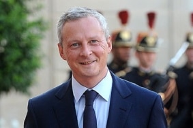 bruno le maire, ministre de l’Economie et des Finances