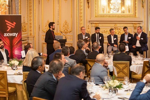 Le 6 novembre 2019 s’est tenu à l’hôtel Shangri-La à Paris, le grand-dîner débat « Ces entreprises qui se transforment en écosystèmes grâce aux API » organisé par l’éditeur Axway,