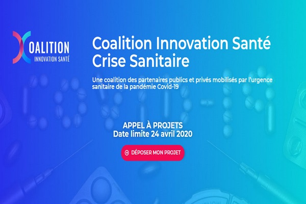 #COVID19 – Les acteurs de santé publics et privés lancent un appel à projets