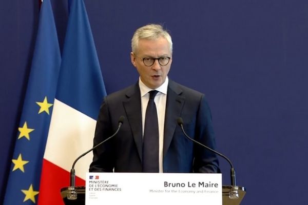 Bruno Le Maire, ministre de l’Economie et des Finances