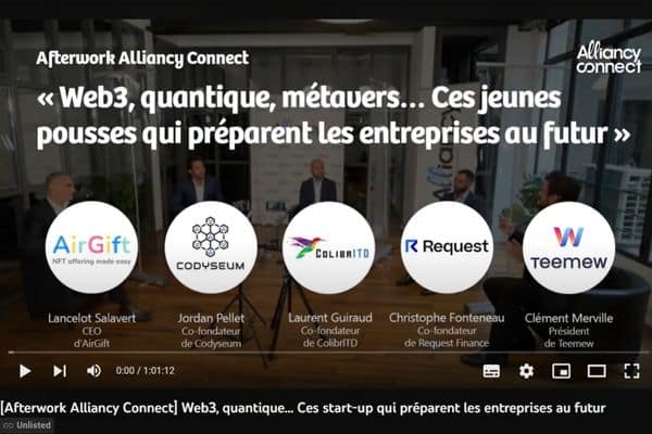 Alliancy Connect 5 start up futur