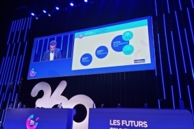 Franck Leroy président du conseil régional du Grand Est lors du 360 Grand Est lors du salon 360 Grand Est