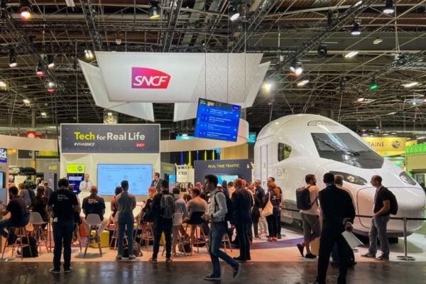 Le stand de la SNCF lan dernier à Vivatech