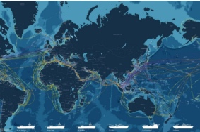 ASN Cable Map - DR. Alcaltel submarine networks